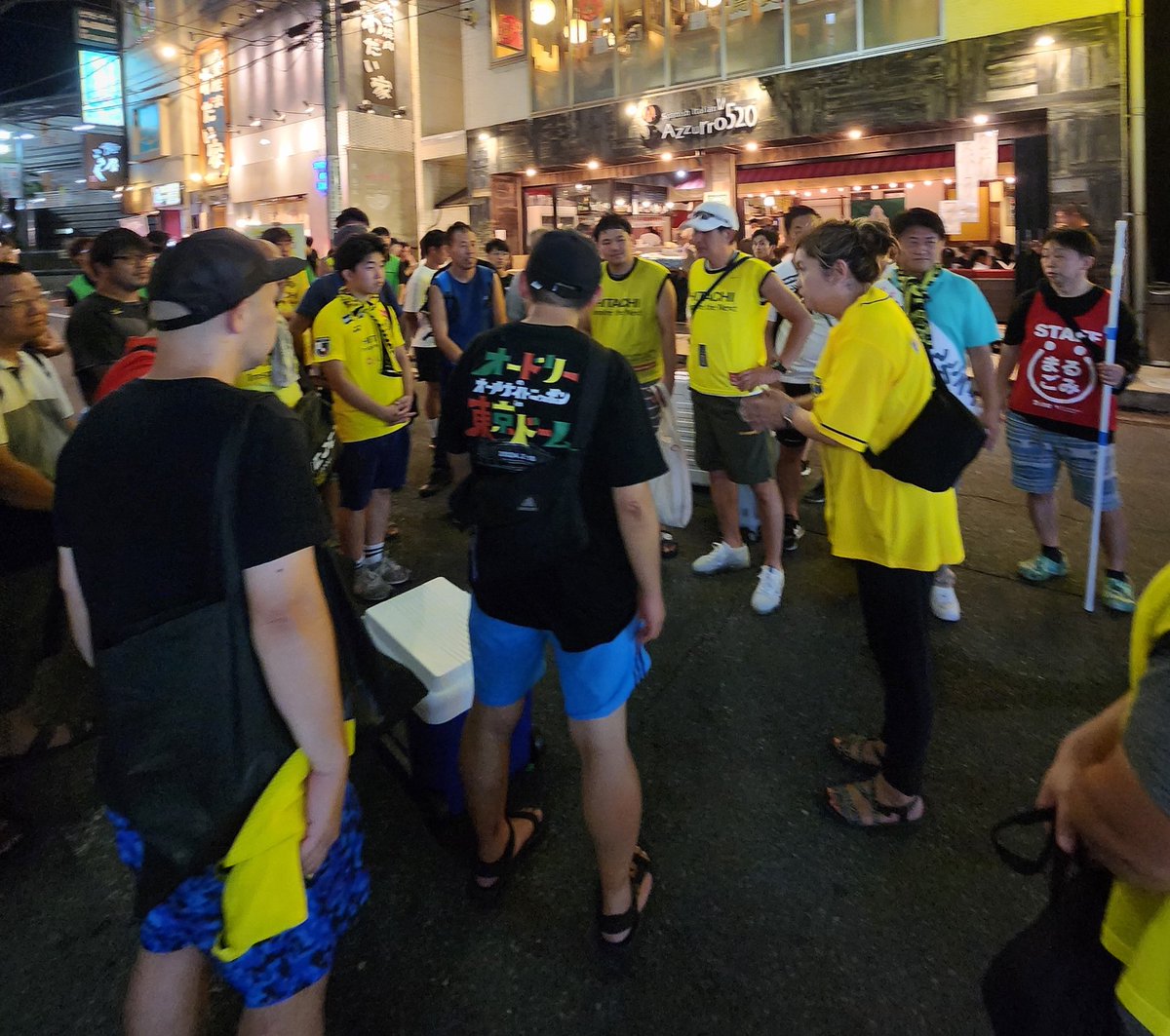 marugomi_kasiwa's tweet image. 柏まつり　２日で81万人の方が
柏まつりに　４年ぶりの夏の思い出に
また　来年もどうぞ　宜しくお願いします。#柏駅西口あさひ通り商店会　会長
やきとり　つかさ
#柏レイソルサポーター　の皆様
軟式野球　#KFBC の皆様

#桜田しんたろう　さん

#柏まつり2023