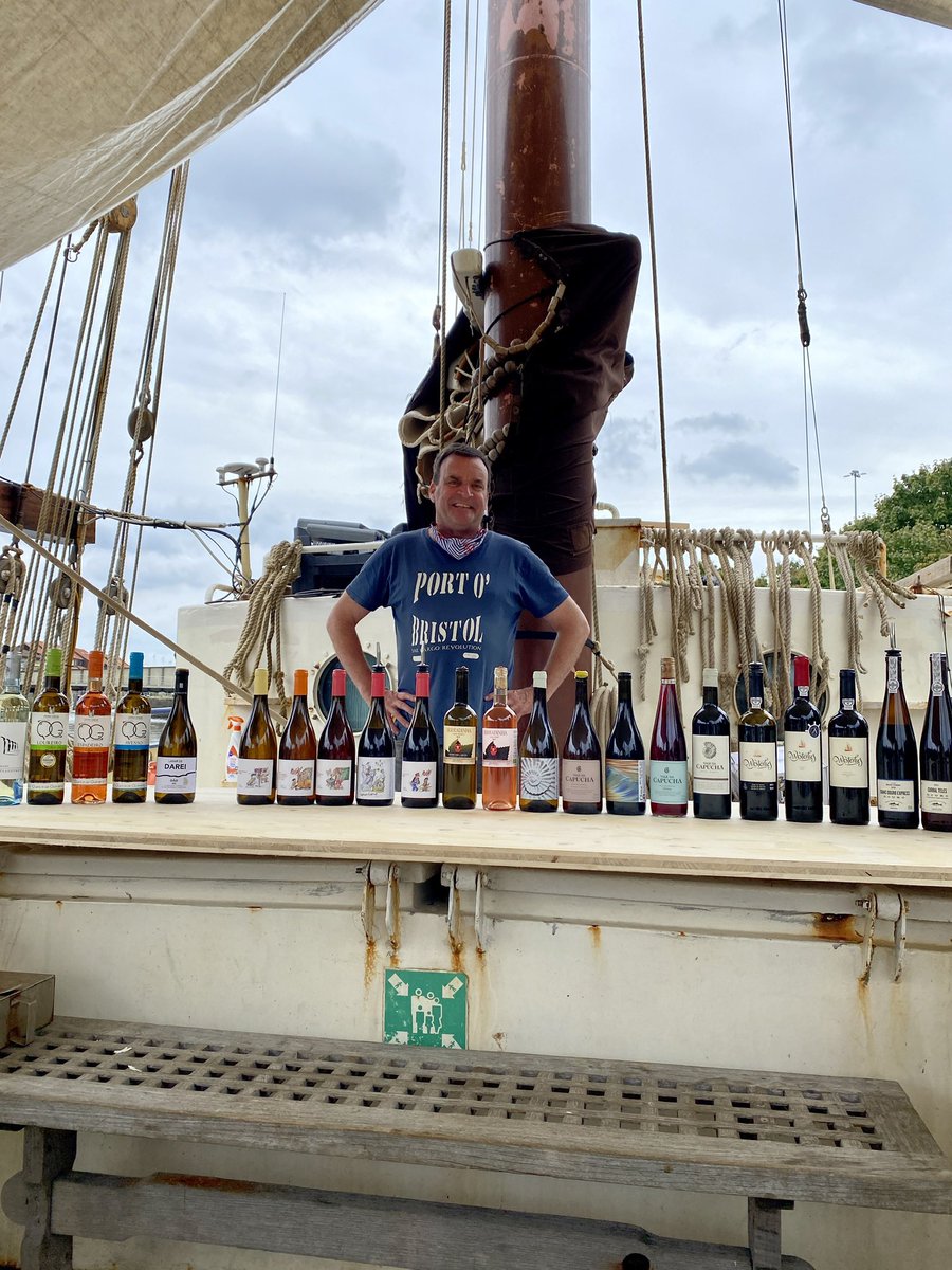Xisto Wines//PORTOBRISTOL (@xistowines) on Twitter photo Great to hear <a href="/jollyolly/">Olly Smith</a> taking so passionately about Portugueses wine on <a href="/SaturdayKitchen/">SaturdayKitchen</a>
Imagine those delicious wine brought by wind powered sailing ship #asgoodaslocal ! #madebyrebelsshippedbypiratesdrunkbyheroes Great to hear <a href="/jollyolly/">Olly Smith</a> taking so passionately about Portugueses wine on <a href="/SaturdayKitchen/">SaturdayKitchen</a>
Imagine those delicious wine brought by wind powered sailing ship #asgoodaslocal ! #madebyrebelsshippedbypiratesdrunkbyheroes