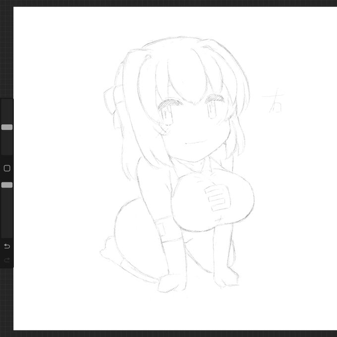 ラフ。

イメージ通りにならないならボツる。 https://t.co/tRRE9jShel 