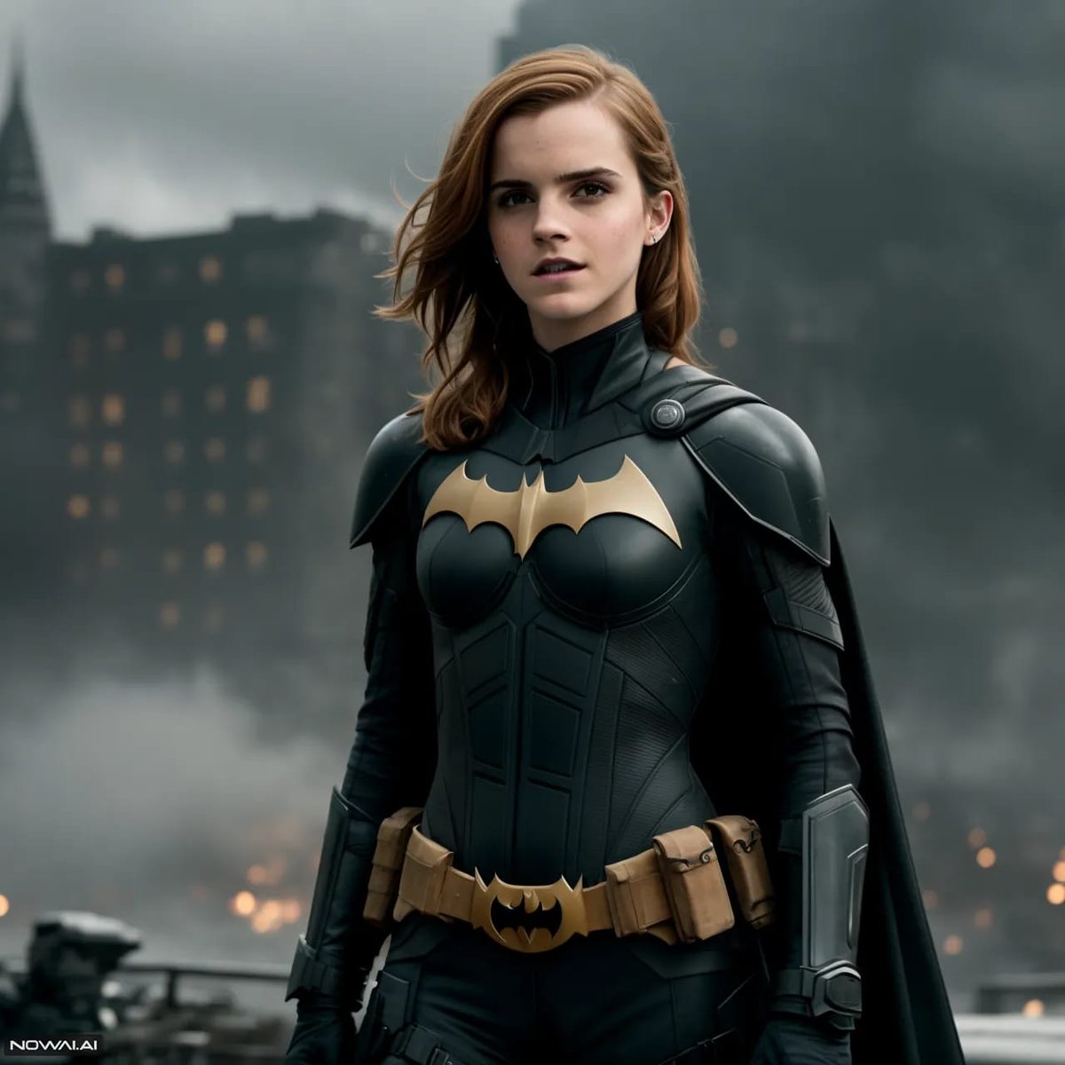LaGuaridaSith's tweet photo. El USER Venerando Agustin, reinterpreta a las heroínas del universo #Batman de #Nolan con #NowAI
Emma Watson as Nolanverse Batgirl. 🦇👩‍💻🌆
Emily Blunt as Nolanverse Poison Ivy 🌹💋☣️
Reese Witherspoon as Nolanverse Harley Quinn 🃏🤪🖤
Halle Berry as Nolanverse Catwoman 🐈‍⬛💋🧶 https://t.co/lvycZXLEEx