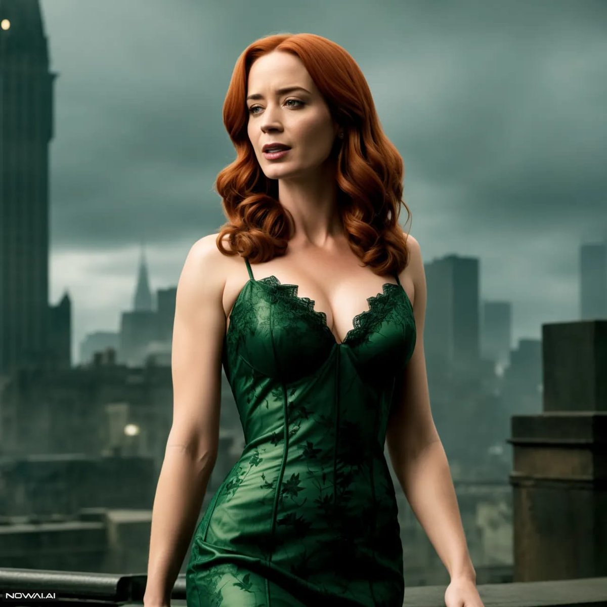 LaGuaridaSith's tweet photo. El USER Venerando Agustin, reinterpreta a las heroínas del universo #Batman de #Nolan con #NowAI
Emma Watson as Nolanverse Batgirl. 🦇👩‍💻🌆
Emily Blunt as Nolanverse Poison Ivy 🌹💋☣️
Reese Witherspoon as Nolanverse Harley Quinn 🃏🤪🖤
Halle Berry as Nolanverse Catwoman 🐈‍⬛💋🧶 https://t.co/lvycZXLEEx