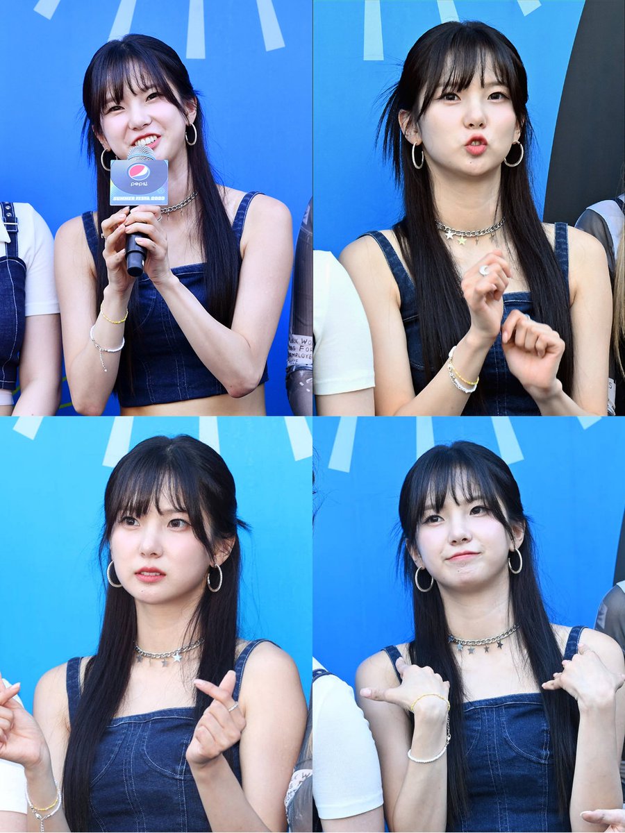 YUJINFEED's tweet photo. 230805 Yujin at Pepsi Summer Festa 2023 red carpet💙🩵

#YUJIN #최유진 https://t.co/FCUaTk4QyX