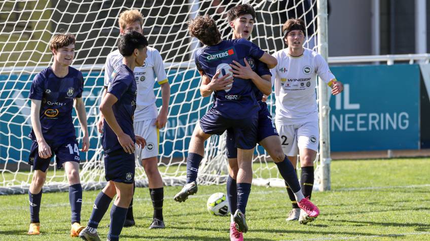 📝  𝐌𝐀𝐓𝐂𝐇 𝐑𝐄𝐏𝐎𝐑𝐓| 𝐂𝐥𝐚𝐬𝐬𝐲 𝐔𝟐𝟑𝐬 𝐦𝐚𝐫𝐜𝐡 𝐨𝐧 🔥

Young Navy Blues cruise past Eastern Suburbs to underline their title credentials 💪

🔵⚪ #StrengthInUnity 

🎥 | ACFC Media

📷 | @Phototek 

👀  READ: bit.ly/3Ym0cfK