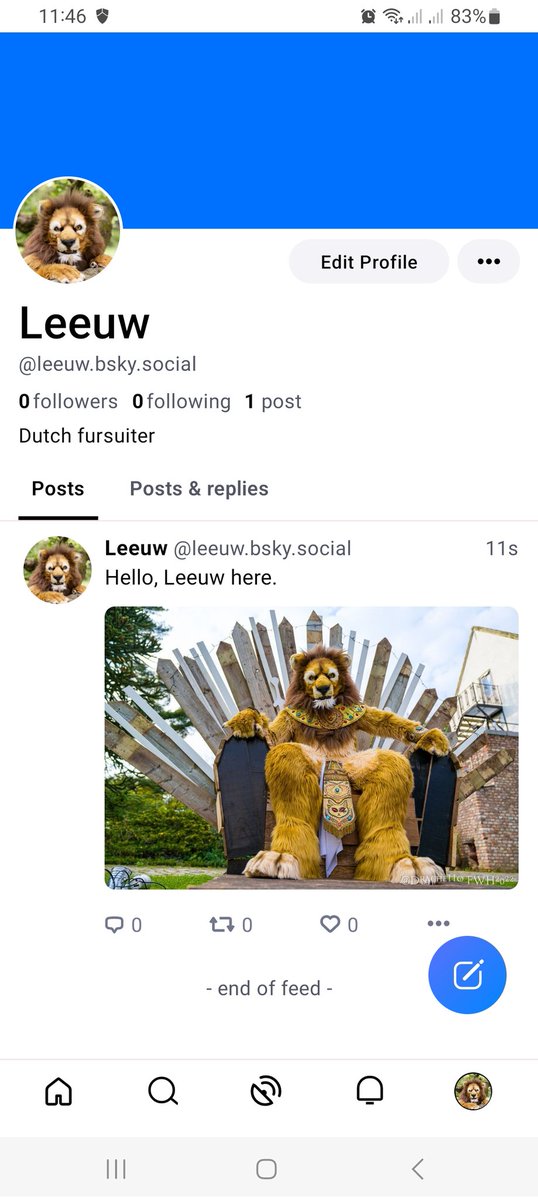 leeuwlion's tweet photo. Got a bluesky account now. 
Will drop this mess that was twitter. You can find me on bluesky now. Thanks to @Wonijntje https://t.co/Gsx9p1LTjE