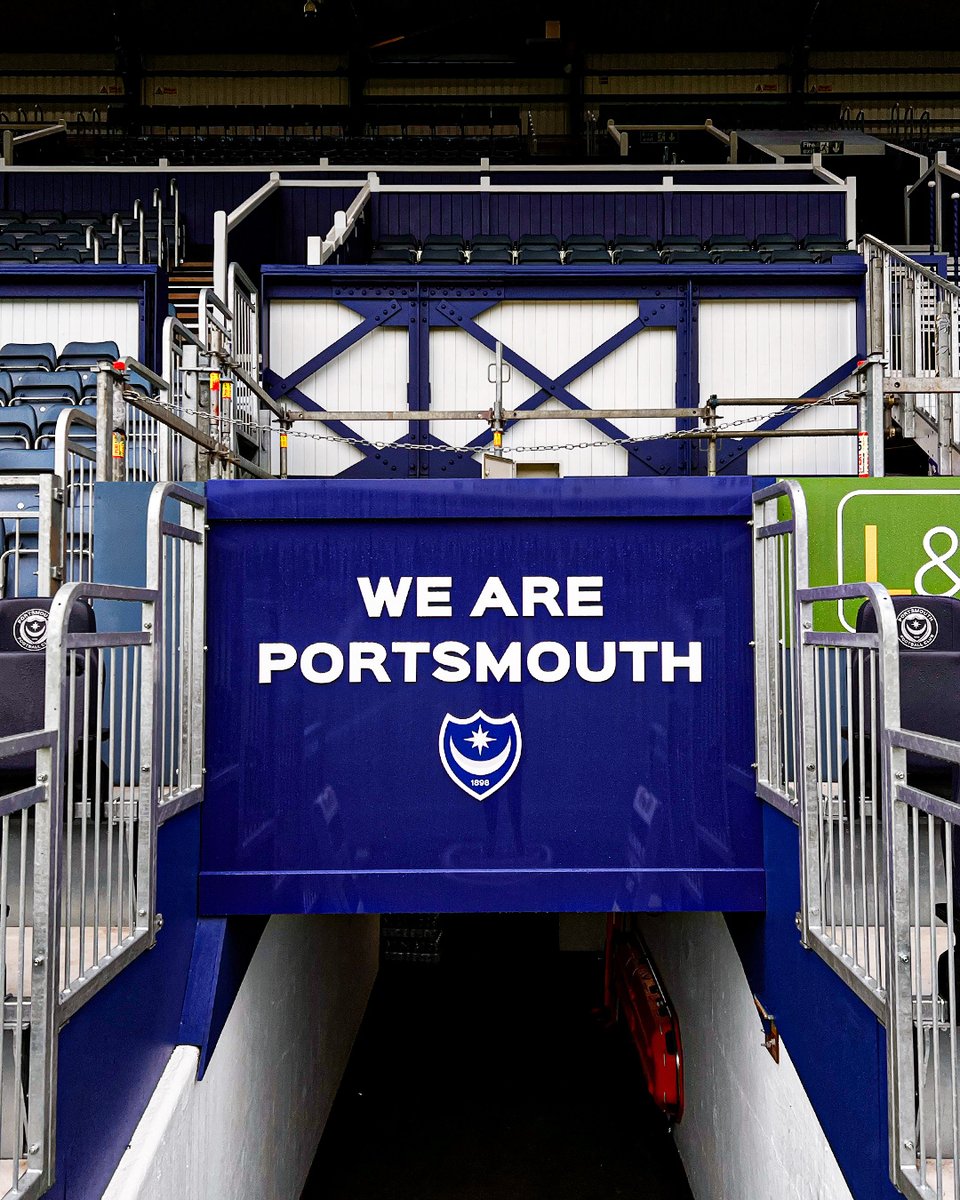 We are Portsmouth. 🔵

#Pompey