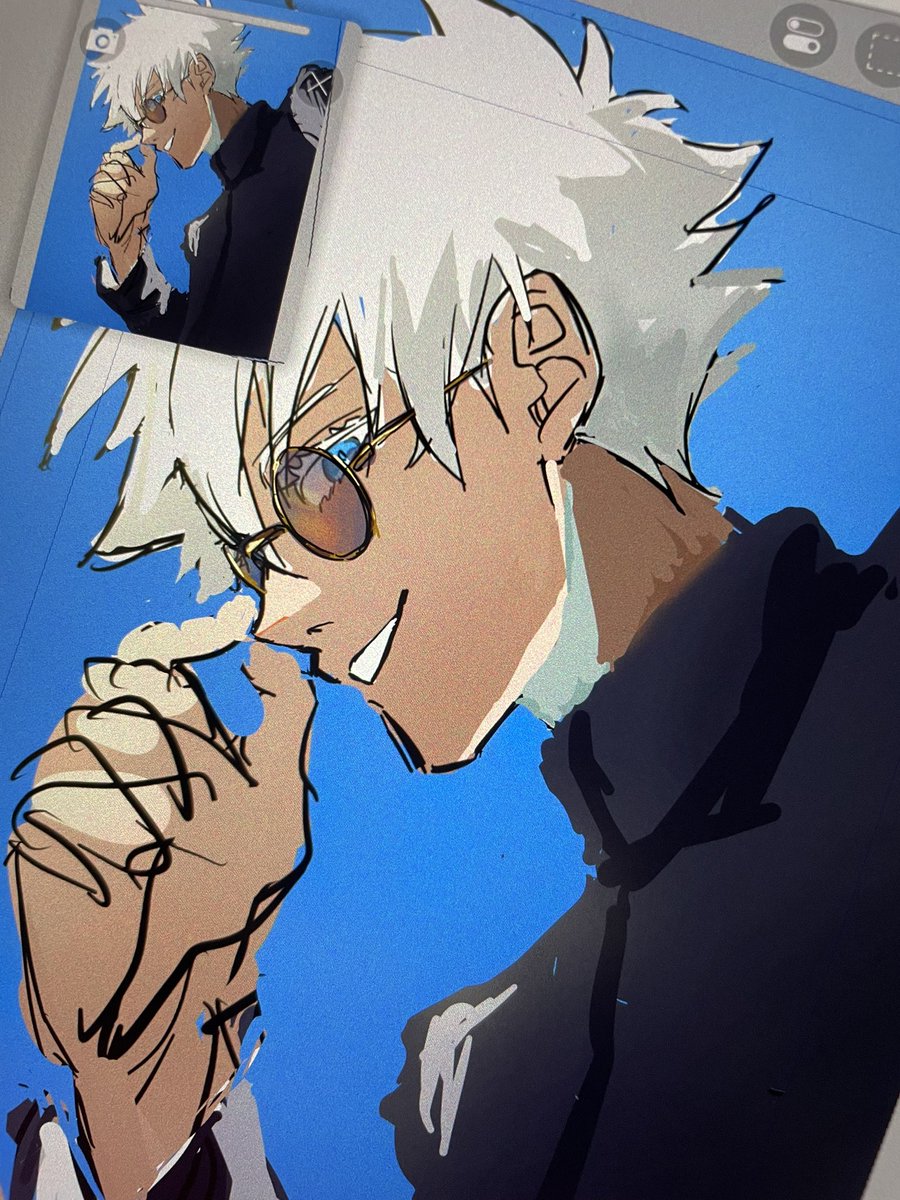 あるある:下書きの段階が1番よき