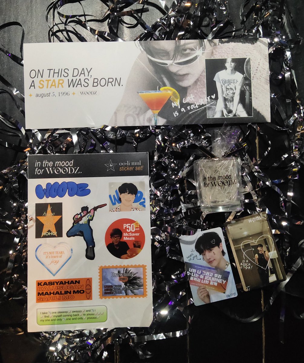 WOODZBDAY_MNL's tweet photo. Also, here's a closer look at our inuman kit 🍻  

Ready to take this home with you? 😊 

#inthemoodforWOODZ #WOODZBDAY_MNL https://t.co/Ses4EooFEg