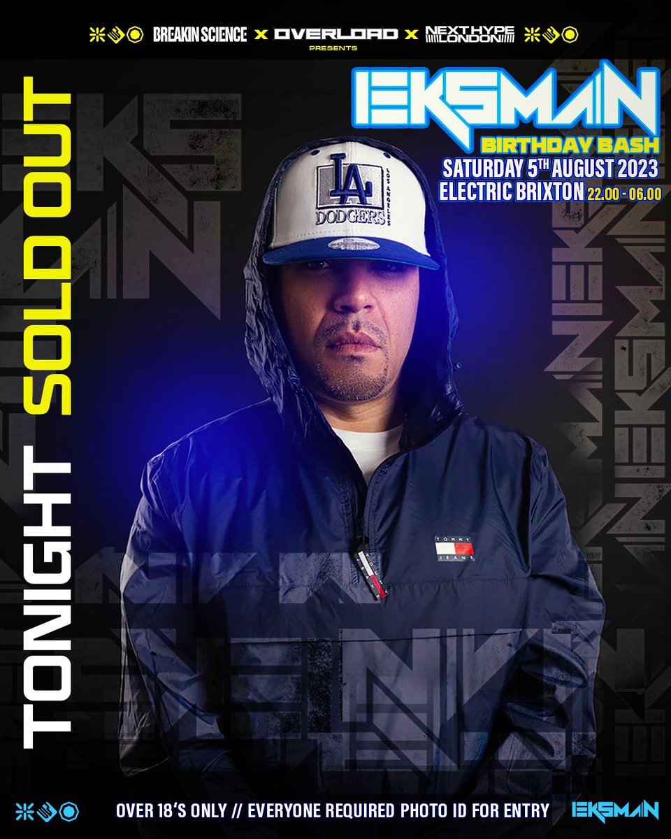 Eksman_mc's tweet photo. Sold Out! 🎂🥳💙
See you tonight for the annual birthday celebration shutdown. 🥂#BLAPBLAP https://t.co/aLVJbVJHcQ
