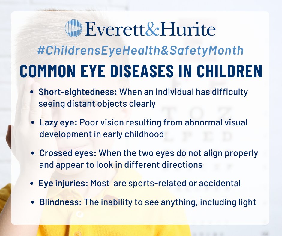 EverettHurite's tweet photo. Celebrate #ChildrensEyeHealthandSafetyMonth by scheduling an eye exam to protect your kiddos from eye diseases 👀  https://t.co/RVKwwFi7yQ https://t.co/bHx8YBYBy7