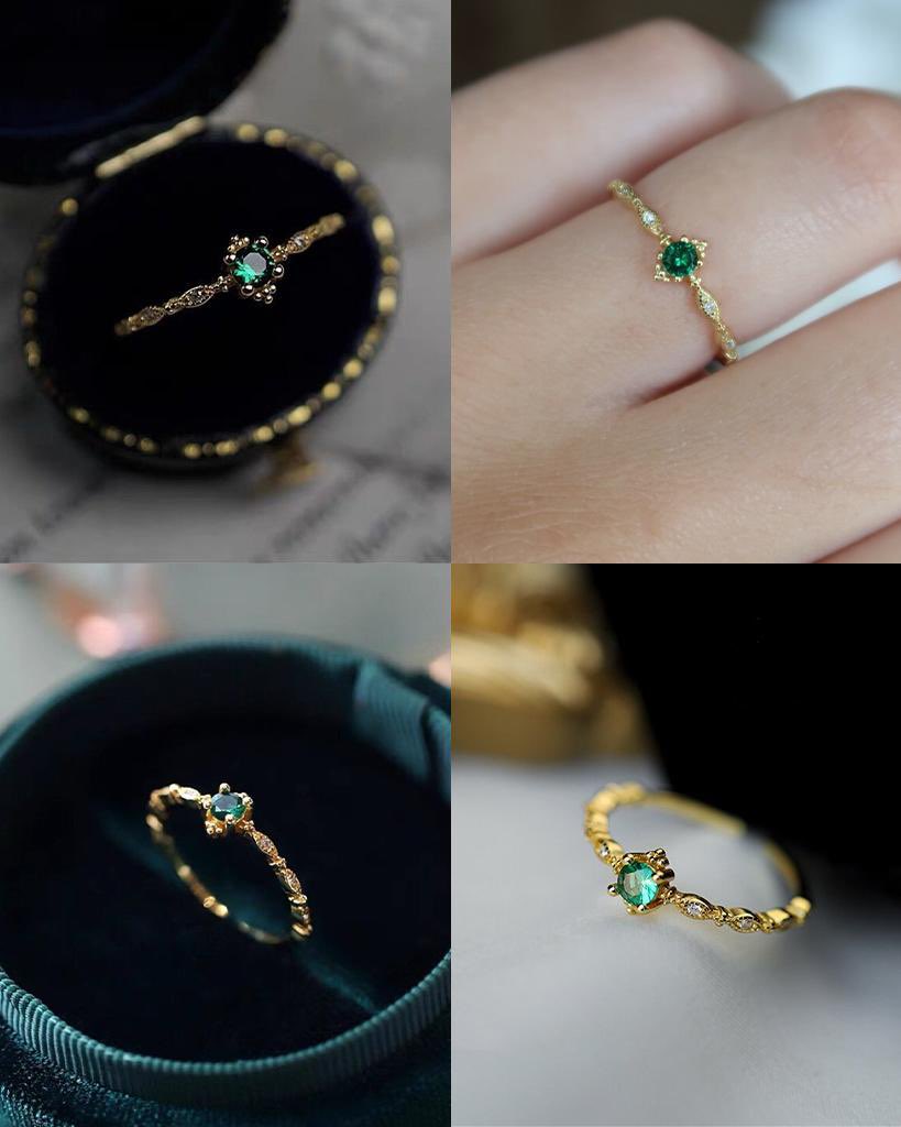 Emerald ring