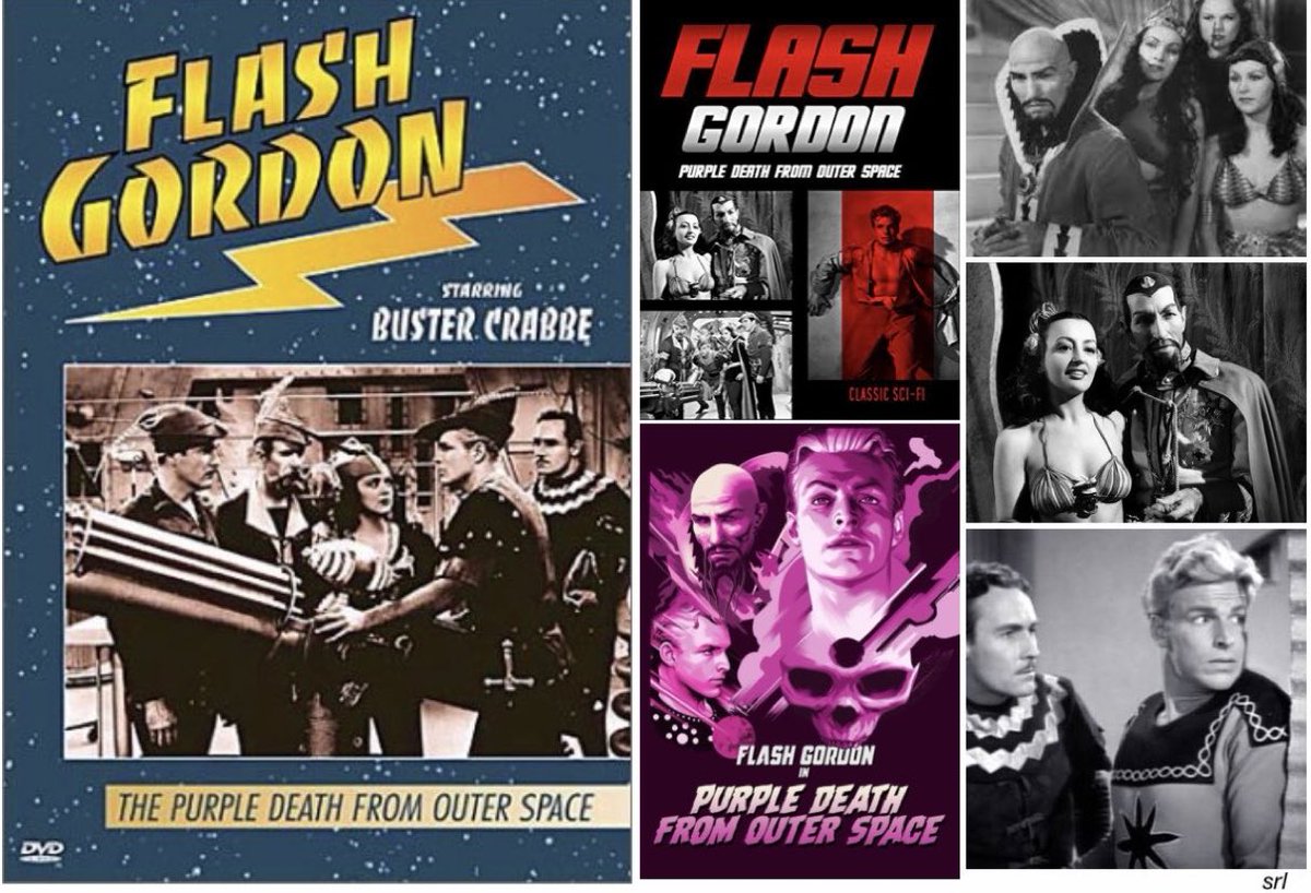 SaveRedlandLibr's tweet photo. 12noon TODAY on @TalkingPicsTV 

The 1966 #SciFi film🎥 “Flash Gordon and the Purple Death” directed by #FordBeebe &amp; #RayTaylor from a screenplay Basil Dickey, George H. Plympton &amp; Barry Shipman

Based on #AlexRaymond’s #FlashGordon comic strip

🌟#BusterCrabbe #CarolHughes https://t.co/jHlPrPWeQS