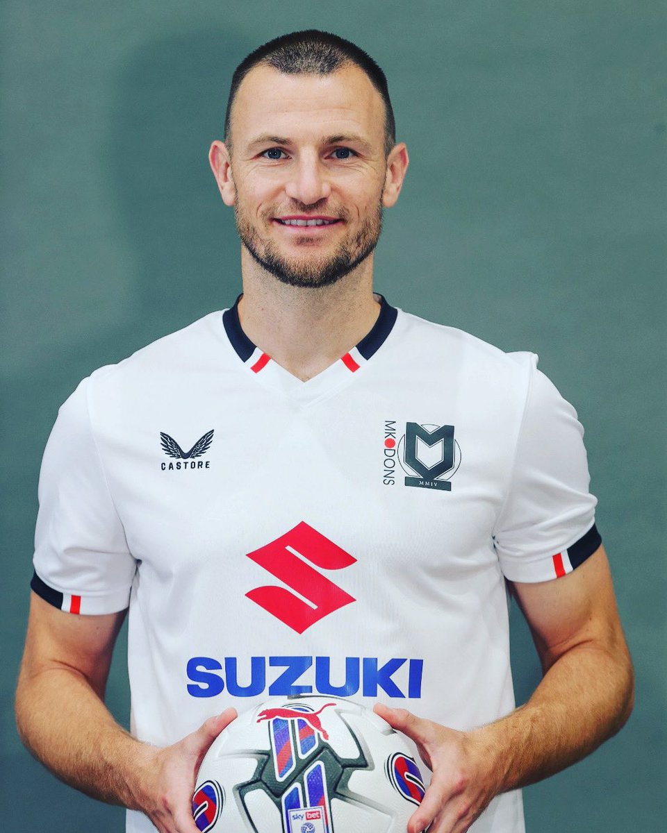 The 23/24 season kicks off today, my 16th as a professional. 
Here’s to a happy, healthy and successful one. 

⚪️🔴⚫️ | #MKDons | #COYD