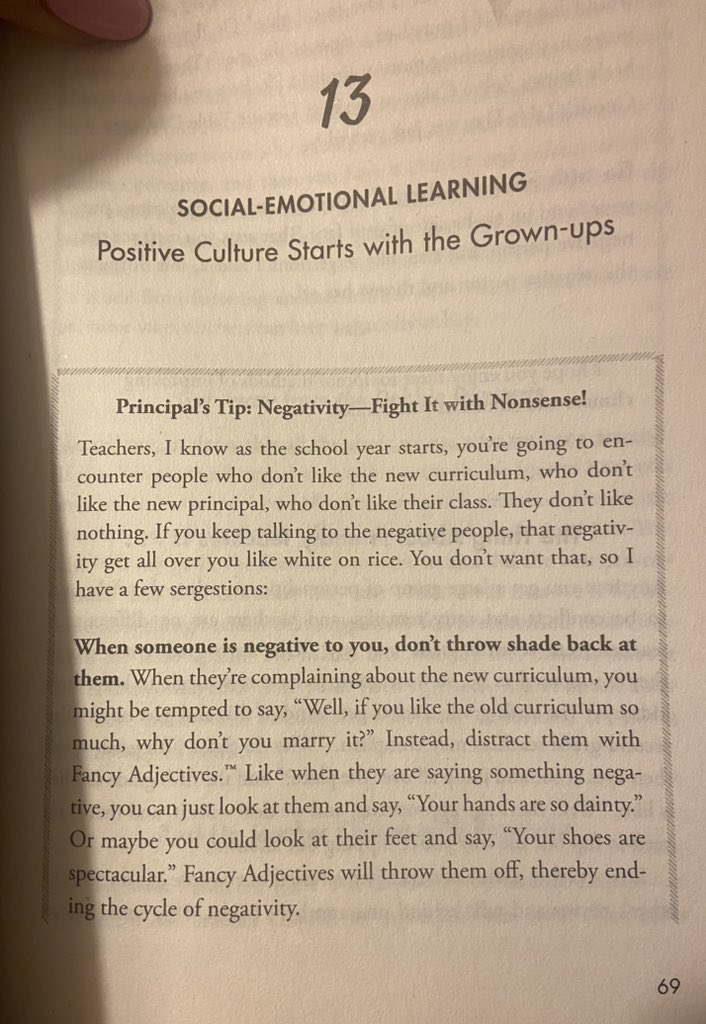 LiteracyLambert's tweet photo. What great reminders as we kick off this school year! {from Go See the Principal by Gerry Brooks} ๐๐๐ #fancyadjectives ๐ https://t.co/TmFQr1RV5w