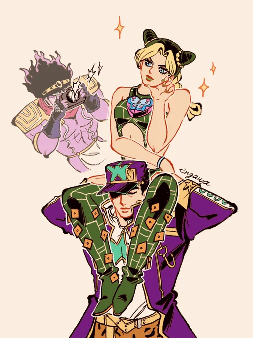 オラ親子まとめも置いておきます #jjba