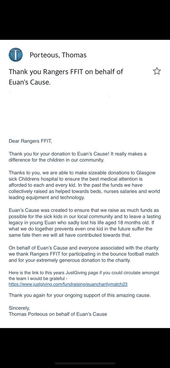 rangers_ffit's tweet photo. Was a pleasure to help out @PorteousThomas. 

Anyone wanting to donate, please click the link below 👍🏻

https://t.co/FqjCLSxlBj https://t.co/Aevu4RlZhh