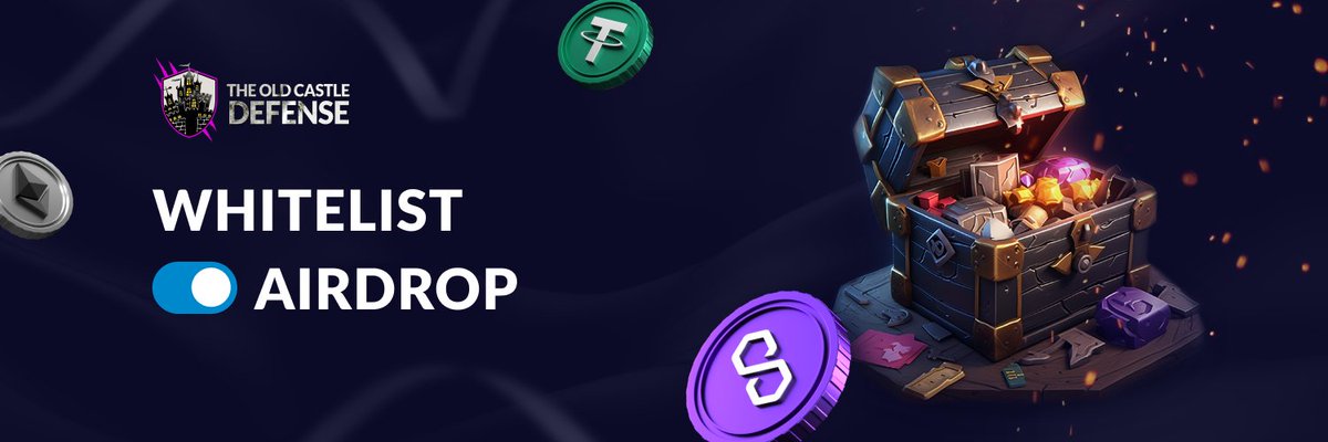 📢 Calling all #Web3 gamers &amp; tradooors! 

We're thrilled to announce the Whitelist Airdrop for The Old Castle Defense PlayToEarn! 
Secure your spot now and be among the first to access exclusive rewards and NFTs! 

Join the whitelist here: whitelist.theoldcastle.xyz