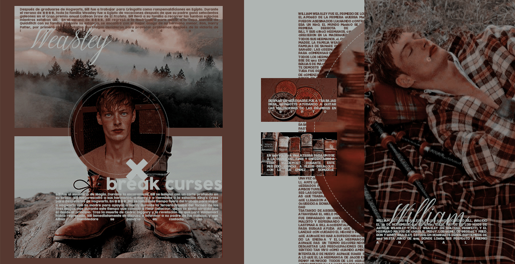 ㅤㅤ     ㅤㅤ𝑾𝒊𝒍𝒍𝒊𝒂𝒎 𝑨𝒓𝒕𝒉𝒖𝒓 𝑾𝒆𝒂𝒔𝒍𝒆𝒚

    ㅤ❛𝘛𝘩𝘦𝘺 𝘴𝘢𝘺 𝘵𝘩𝘢𝘵 𝘸𝘦'𝘳𝘦 𝘫𝘶𝘴𝘵 𝘵𝘰𝘰 𝘺𝘰𝘶𝘯𝘨 𝘵𝘰 𝘬𝘯𝘰𝘸.❜

➤ 𝐸𝑥-𝐺𝑟𝑦𝑓𝑓𝑖𝑛𝑑𝑜𝑟
➤ 𝐶𝑢𝑟𝑠𝑒 𝑏𝑟𝑒𝑎𝑘𝑒𝑟
➤ 𝑊𝑒𝑎𝑠𝑙𝑒𝑦 𝑠𝑢𝑝𝑟𝑒𝑚𝑜

    ㅤㅤ     ㅤㅤ╰〔↺ – ♡〕