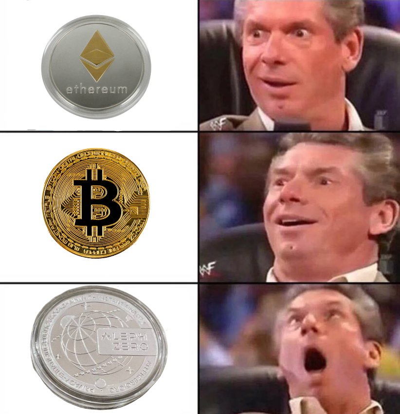 DrAlba1990's tweet image. Hey guys, 
Do you actually know the Aleph Zero coin. This is not available for purchase (at the moment). #Contrary
#hotterthanfrenchfrygrease 🔥🔥 @Aleph__Zero @AlephSuper @0xAraqen @ardizor @AZERO_ID @Brezel1900 @CptLeviCrypto