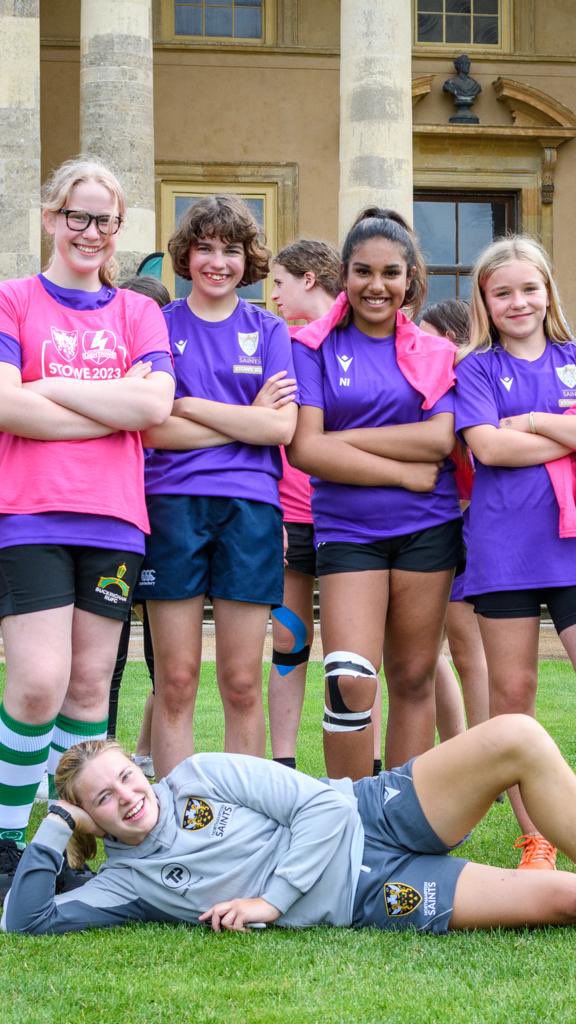 SaintsComm's tweet image. The @SaintsRugby  &amp;amp; @LightningRugby Residential Rugby Camp 2023 draws to a close 

An incredible 5 Days with over 120 female players aged 11-17 from across the globe, delivered by our brilliant team of coaches and Lightning players.

Cannot wait for 2024 already!