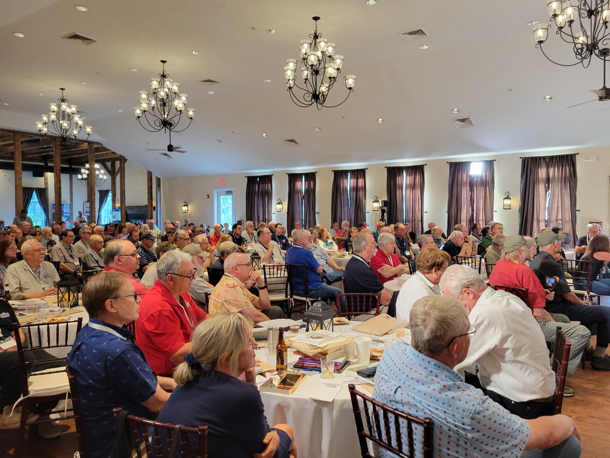 sarahkaybierle's tweet photo. The remainder of Friday night included presentations by Neil P. Chatelain, Timothy B. Smith (Keynote), a discussion panel and awards presentations!
A great time had by all and we're looking forward to Saturday.
@EmergingCWBlog #emergingcivilwar #historyconference #Spotsylvania https://t.co/dY5CqYXtMX