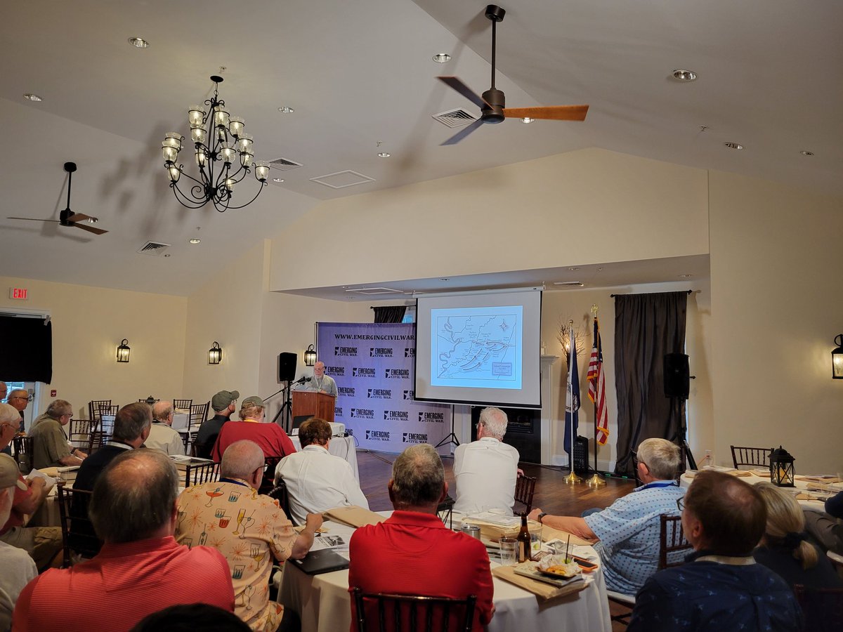 sarahkaybierle's tweet photo. The remainder of Friday night included presentations by Neil P. Chatelain, Timothy B. Smith (Keynote), a discussion panel and awards presentations!
A great time had by all and we're looking forward to Saturday.
@EmergingCWBlog #emergingcivilwar #historyconference #Spotsylvania https://t.co/dY5CqYXtMX
