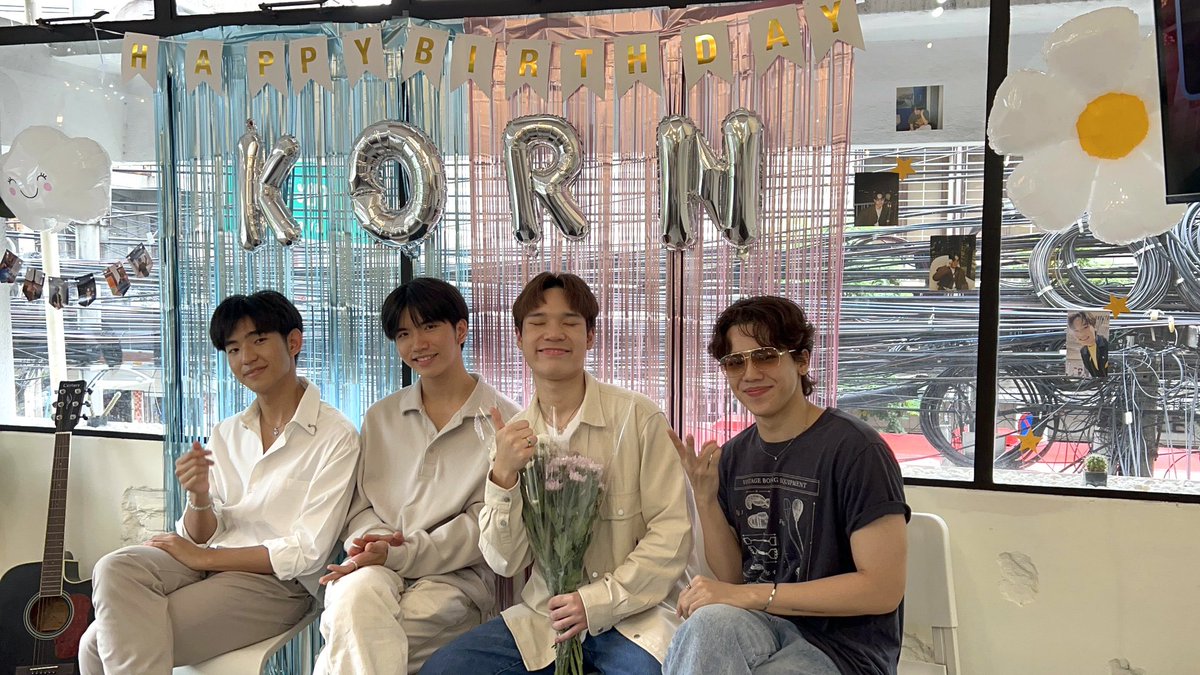 OHMYKORNTH's tweet photo. #17ปีสุขีอัตตานังรักกรจังซารังเฮ 🧸💖 

ขอบคุณชาว Guests สุดน่ารัก @keenkeno_sp @nutanonts_ @promkcy ที่มาร่วมเป็นส่วนหนึ่งในงานวันนี้ ขอบคุณที่รักน้องกรนะคะ ขอบคุณที่แวะมามากๆเลยค่ะ 🫶🏻

#ชาวนกอีก๋อย #kkkk_korn https://t.co/0EcBWKrkkj