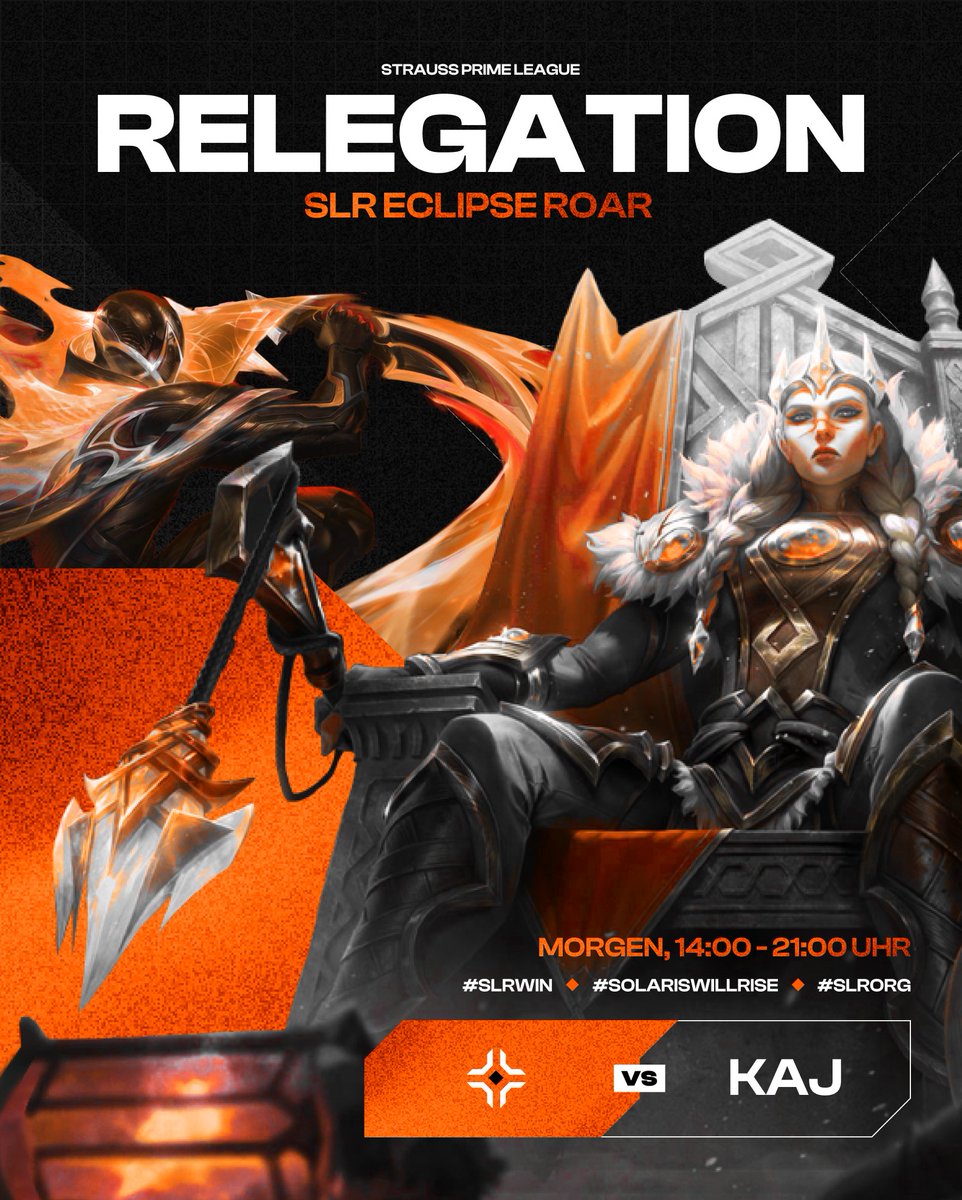 🔶AUF EIN LETZTES MAL 🔶

Die Relegationsspiele werden für uns der letzte Liveauftritt sein. Wir streamen diesmal zwar nicht aus dem Auto von <a href="/Nikasukee/">Nika</a> heraus, jedoch haben wir uns was anderes Schönes überlegt.

Feiert über das Wochenende mit uns unseren letzten Spielantritt.