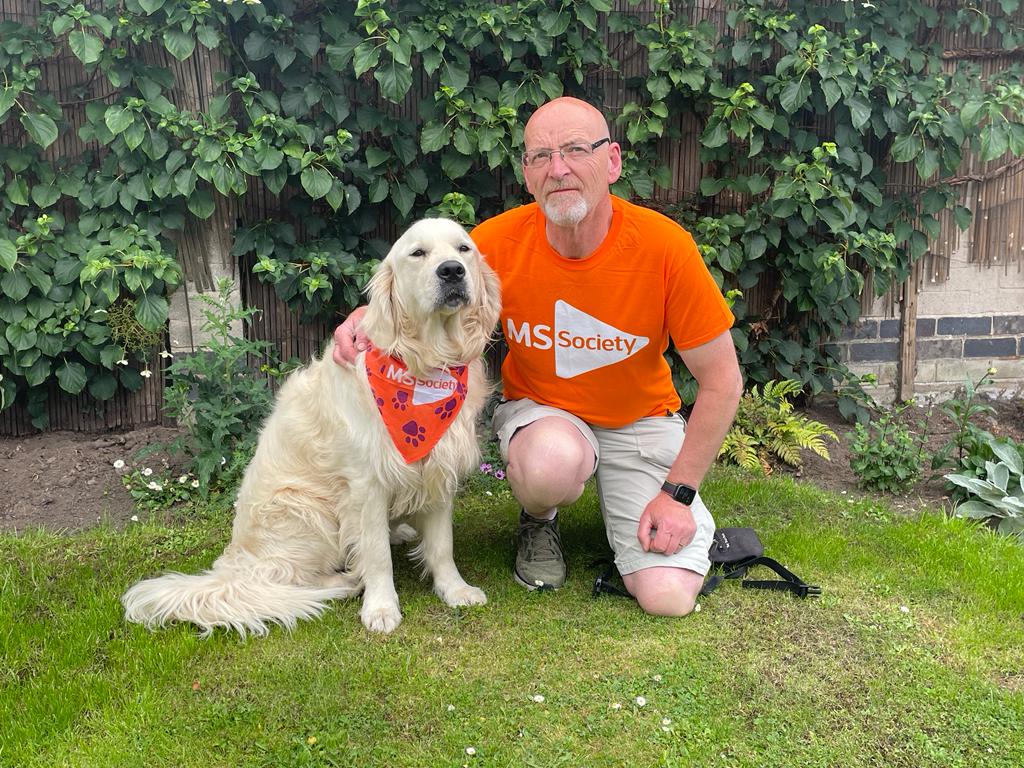 “The event supports your fitness which I need with my MS, but is also helped me bond with Obi and support his training as a young dog.” 

Iain, lives with MS and took part in #MyMSWoof last year with his furry friend Obi 🐶  

It’s not too late to sign up: mssoc.uk/3QjhXdy