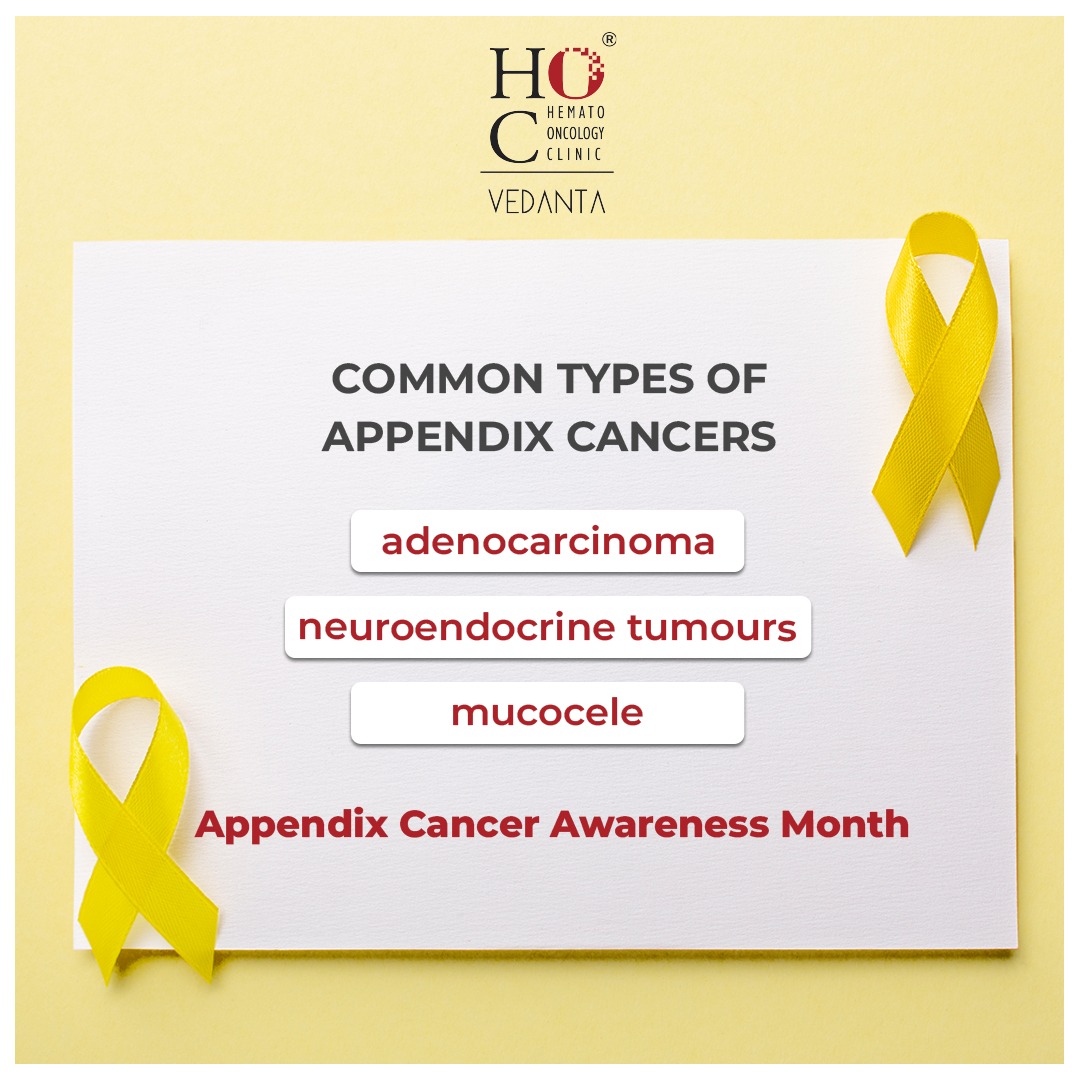 HocVedanta's tweet image. When healthy cells in the appendix change in composition and grow at an uncontrollable rate, the cells form a tumour which, when malignant, is called appendiceal cancer. This is a rare tumour that affects 1-2 people out of 1 million people. #AppendixCancerAwarenessMonth