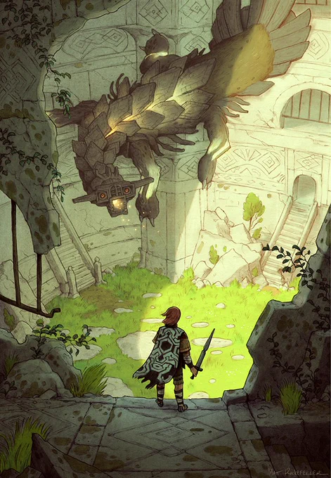 Fan art | Shadow of the   