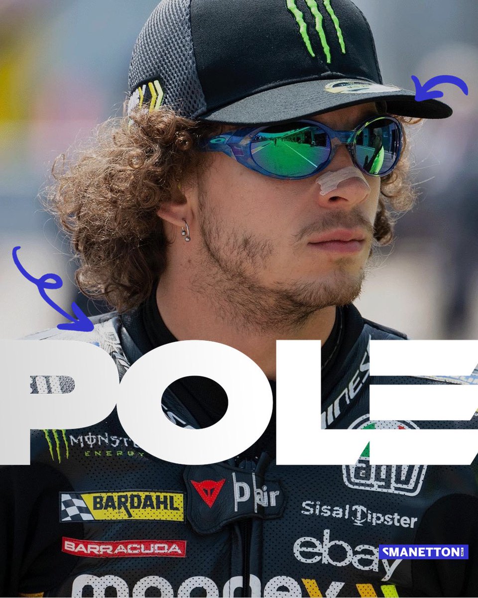 SmanettoniNet's tweet photo. 🏁 @Marco12_B IN POLE A SILVERSTONE❗️#MotoGP #BritishGP #SkySport #SkyMotoGP https://t.co/CxjUnJBmZ2