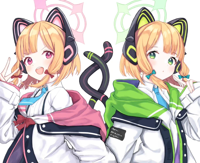 今までのブルアカ絵再掲 #ブルアカ