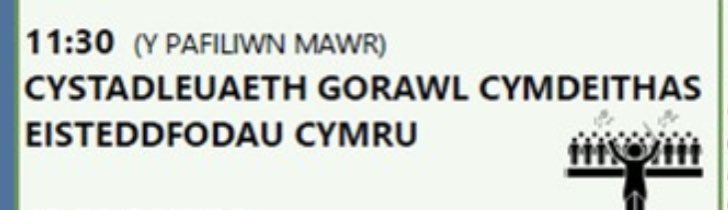 steddfota16's tweet photo. Llwyfan y Pafiliwn Mawr bron yn barod. Edrych  mlaen at glywed y corau! 🎶🎹🎵 
@coreifionydd 
@adlais 
Côr cymysg Bro Cernyw 
Cantorion Llŷn
@MeibionMarchan 
Côr BuAnn
Pob lwc!👍🏻 https://t.co/JZyF9FRnnQ