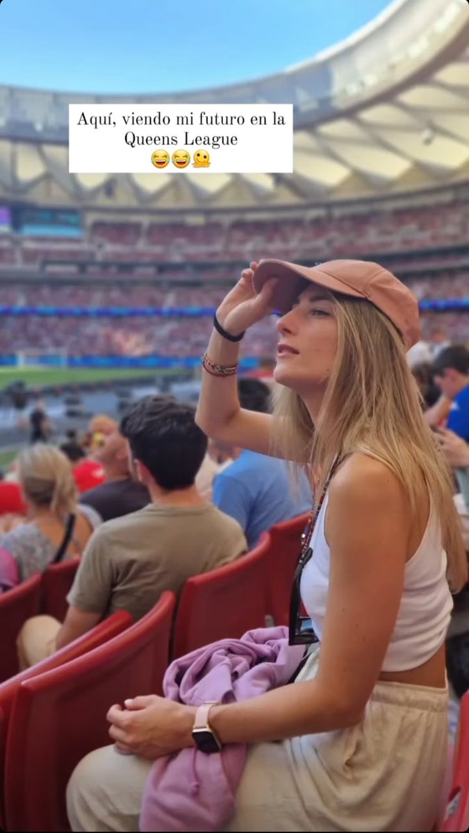 soniaqueens14's tweet photo. Aquí,  viendo mi futuro en la Queens League... 😂😂🫣 https://t.co/lTLOadXddh