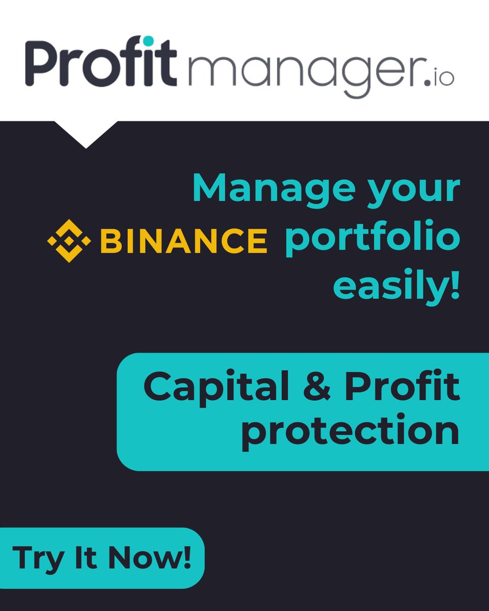 ProfitManagerio's tweet photo. 📊 Take control of your investments effortlessly! Manage your Binance portfolio with ease. 🚀

#Binance #PortfolioManagement #InvestSmart #CryptoJourney 🌍💰 https://t.co/FVAllHX7nl