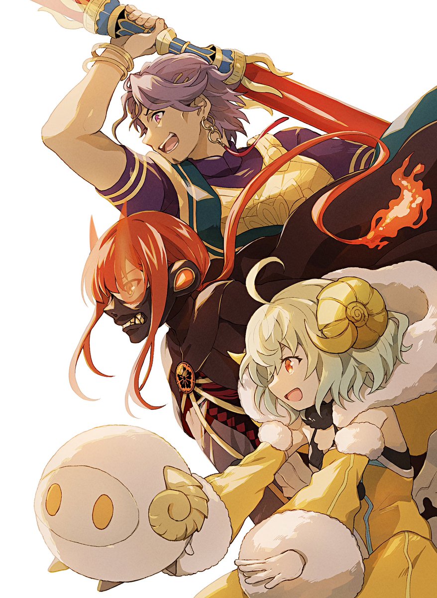 FGO「仲良し兄弟……? #FGO」|舘津テトのイラスト