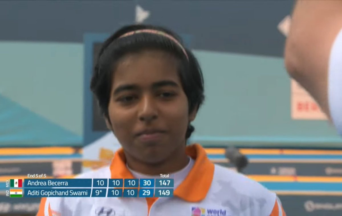 VishankRazdan's tweet image. Archery, #Berlin2023: INDIA HAS A 17 YEAR OLD WORLD CHAMPION.. ADITI GOPICHAND SWAMI.. TAKE A BOW GIRL.. A SPECTACULAR PERFORMANCE BY THE TEENAGE PRODIGY SEES HER WIN A GOLD MEDAL IN THE WOMEN&apos;S INDIVIDUAL COMPOUND EVENT!

2🥇MEDALS FOR ADITI AT THE 2023 ARCHERY WCHS..
👏👏🇮🇳🇮🇳🥇