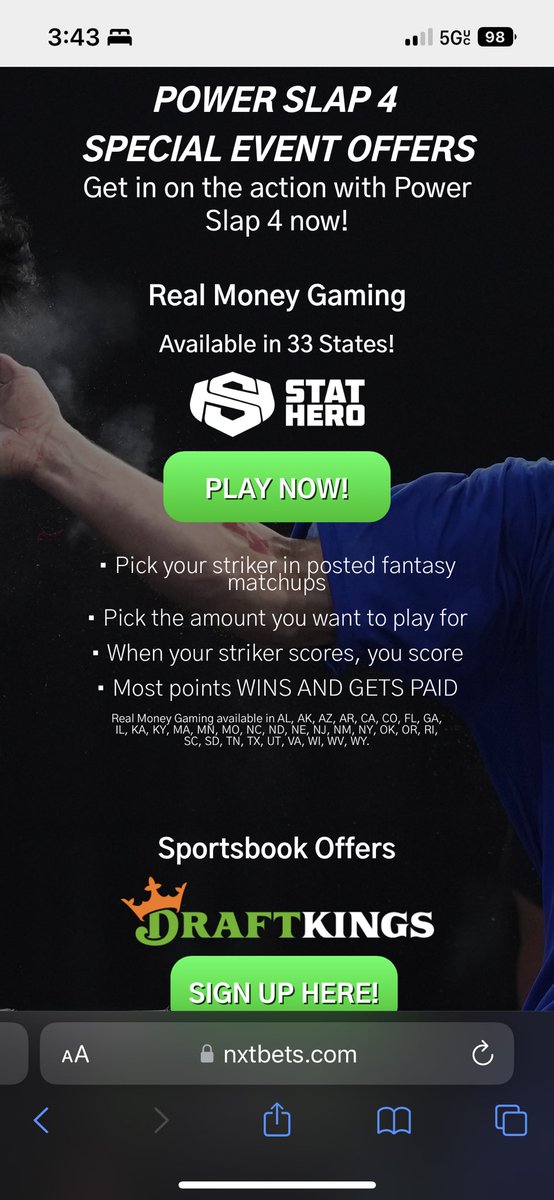 AmberGambling's tweet image. Dear beloved @DKSportsbook please post up 😘 #Oregon #PowerSlap4