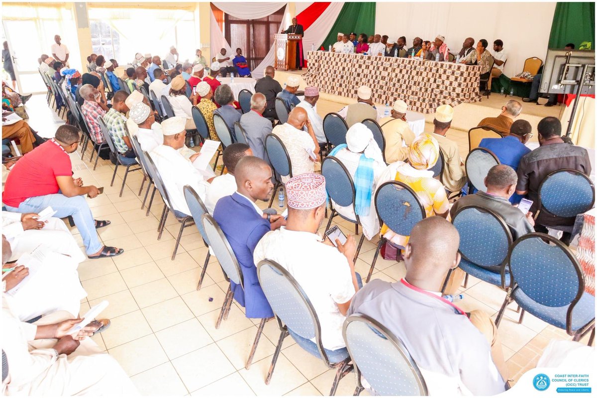 addressing pertinent matters in the aftermath of the tragic Shakahola Massacre.

Their valuable inputs were shared with the Presidential Taskforce on Religious Regulation, fostering constructive dialogue &amp; informed decision-making. 2/2