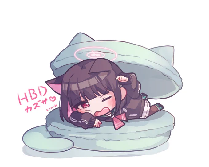 お誕生日おめでとう!!  #ブルーアーカイブ #ブルアカ #杏山カズサ生誕祭2023