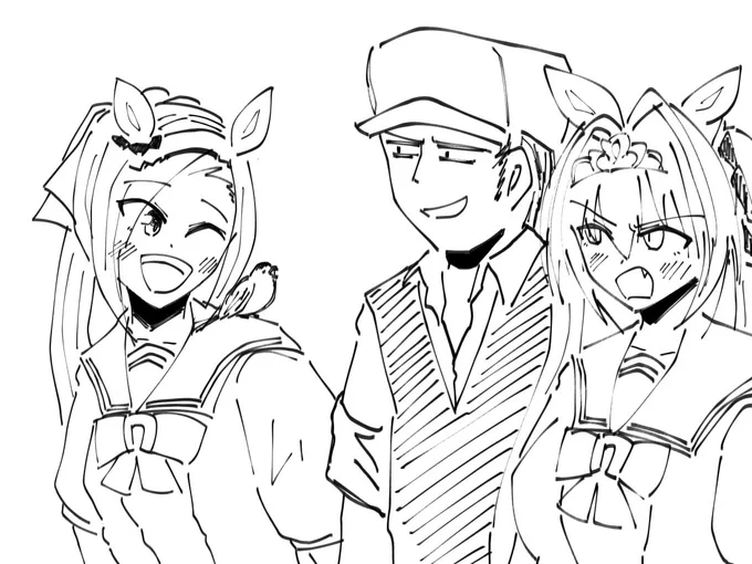 今日だけでオフ会もしつつめっちゃお絵描きしててえらい。 まるで大学生の頃のような…(全盛期)  まだ描くぞ。