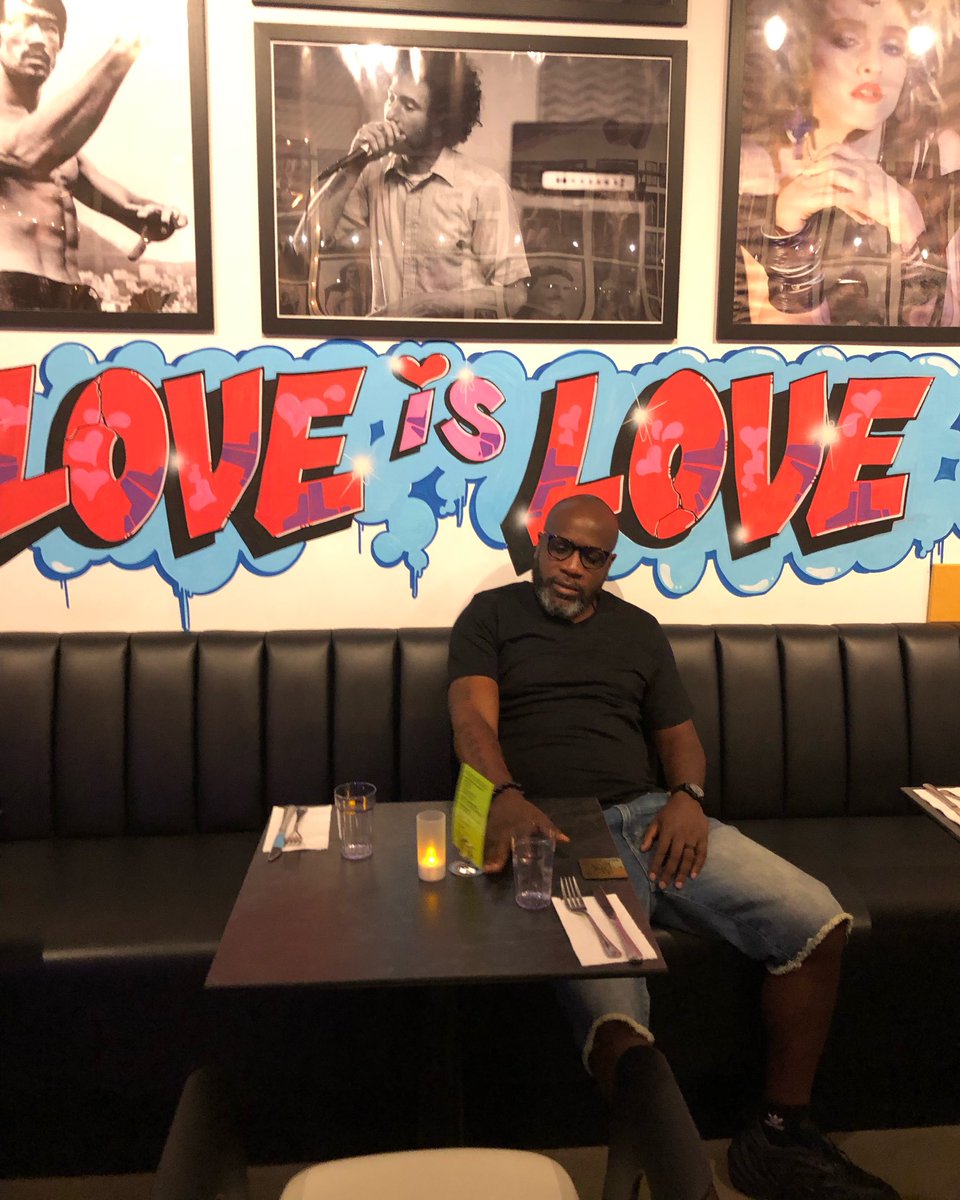 beatsnlyricsdoc's tweet photo. At @UrbanVeganRoots getting ready for next week’s festivities. Hip Hop 50th Anniversary Dinner &amp; Watch Party — Saturday, August 12th (6:00 PM – 11:00 PM). Make sure y’all pop out! Love is Love! #HipHop50 #AnniversaryDinner #WatchParty #BeatsAndLyrics https://t.co/jmVVs8IEOx