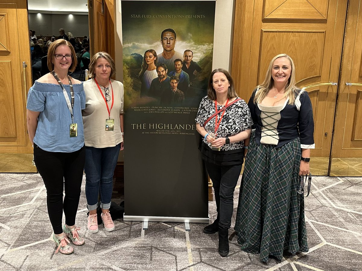 MancThatter's tweet photo. @StarfuryNews Excited for all things Outlander 🏴󠁧󠁢󠁳󠁣󠁴󠁿 at #highlanderscon https://t.co/Ly2Rz2iPae