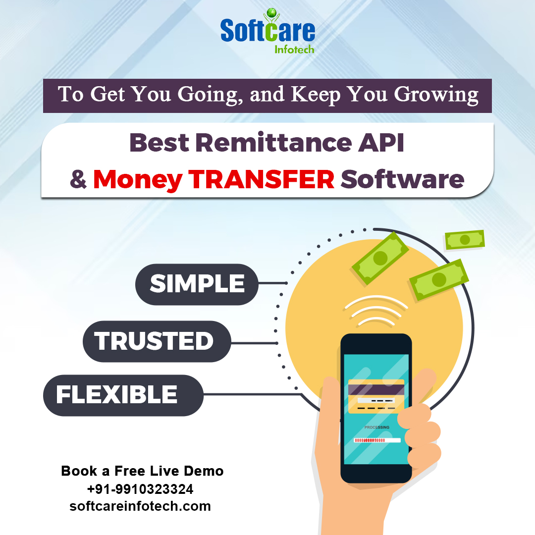 softcareinfotec's tweet image. Softcare Infotech Provide Transfer Money in India at Lowest Surcharge with Money Transfer Software & API.
For a Free Demo Call -+91-9910323324
Book demo Now:- buff.ly/3i0LXMC
#moneytransfer #moneytransferservice #moneytransferapi #dmtportal #DMTAPI #API #business