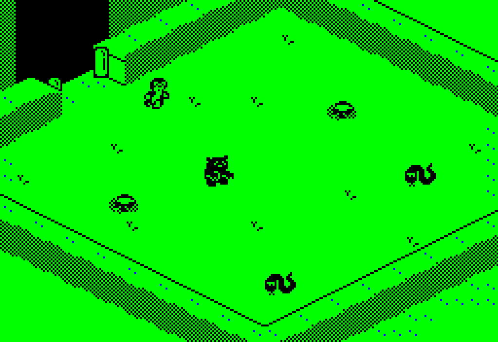 PuttyCAD's tweet photo. Puttycad Presents a Psychic Parrot game: Gherbert Groundhog 2: Gherbert in the Garden #screenshotsaturday #zxspectrum #game #games #retrogames #puttycad #puttycadpresents #199range #budgetgames #psychicparrot https://t.co/IAs95bNDrF