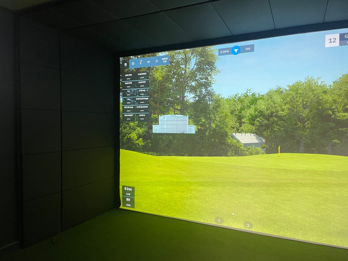 GolfinSimulator's tweet photo. Check out this fantastic home set up!
Flightscope Mevo+ complimented by our faux leather panels!
We work with builders and architects to create the best golf spaces! https://t.co/1p1Osh974E