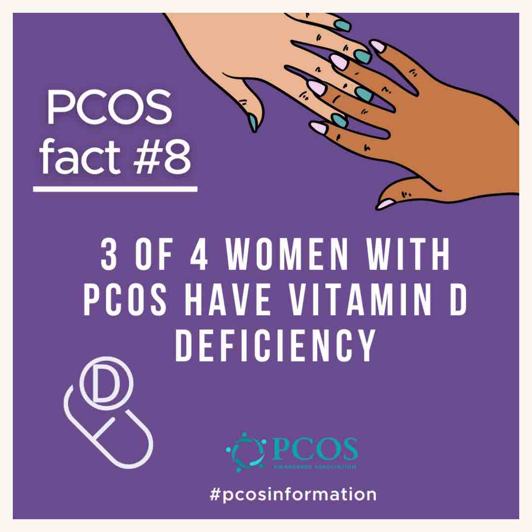 💡 Vitamin D deficiency & PCOS link! Optimal levels of vitamin D may help manage symptoms. Consult your healthcare provider for guidance on improving your health! #PCOS #VitaminDDeficiency