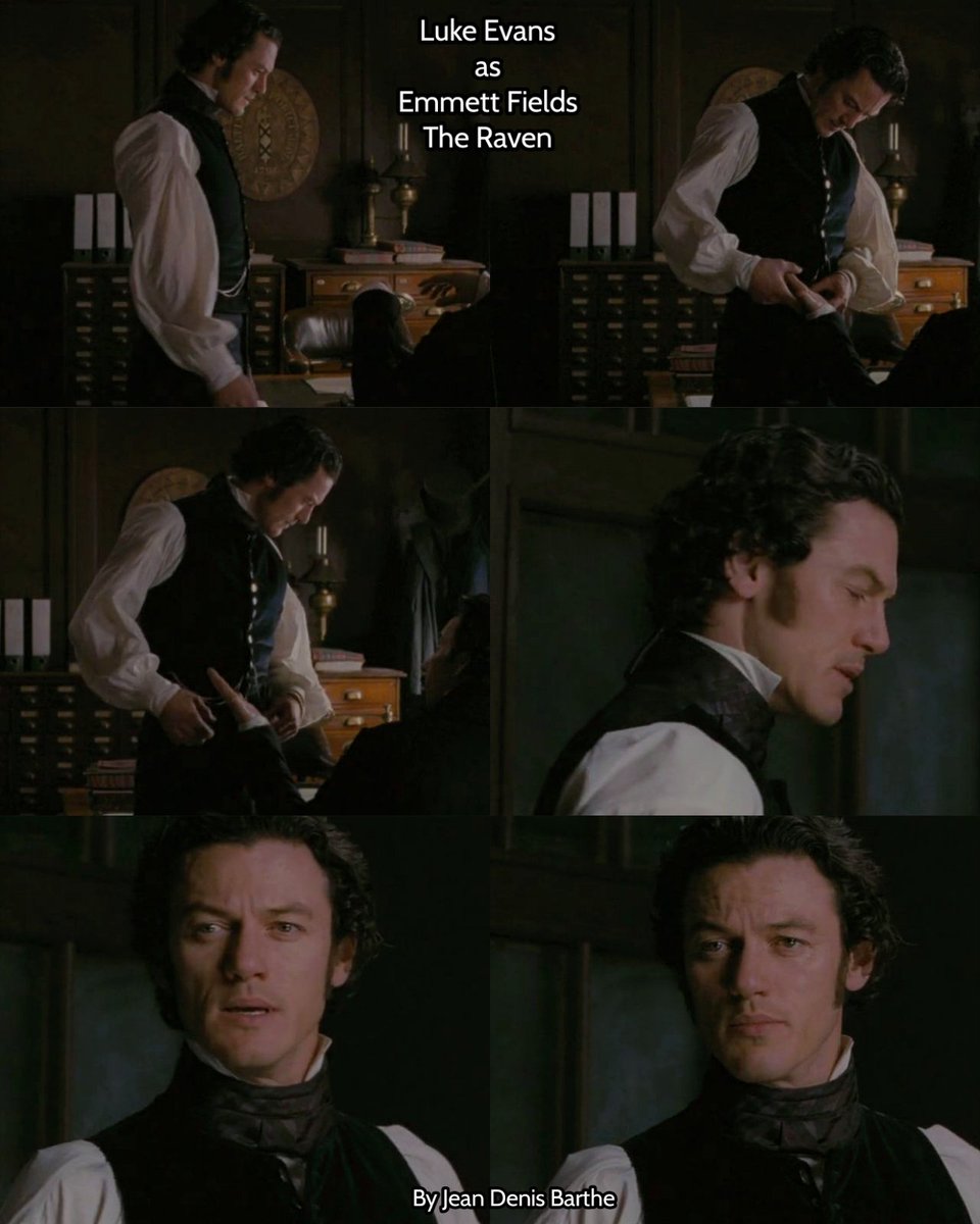 jeandenisbarthe's tweet photo. Luke Evans as Emmett Fields - The Raven
#lukeevans #emmettfields #theraven #jeandenisbarthe https://t.co/OVaZW1hXOz