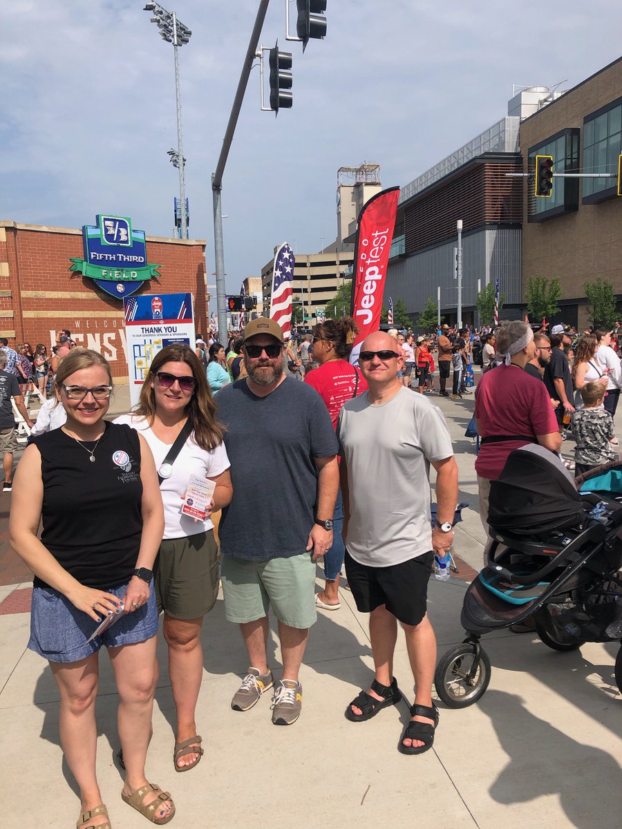 TFTunion's tweet photo. TFT members enjoying Jeepfest and distributing information about election on August 8th! 
Vote NO on Issue 1! https://t.co/JYSuH4ywiW