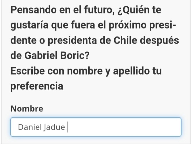 <a href="/delosquesobran/">De los que sobran en nuestro país</a> <a href="/danieljadue/">Daniel Jadue</a>